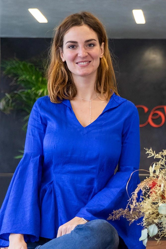 Alicia Feig, Mitgründerin und ehemalige Geschäftsführerin von CoWirken, Coworking Space in Schorndorf.