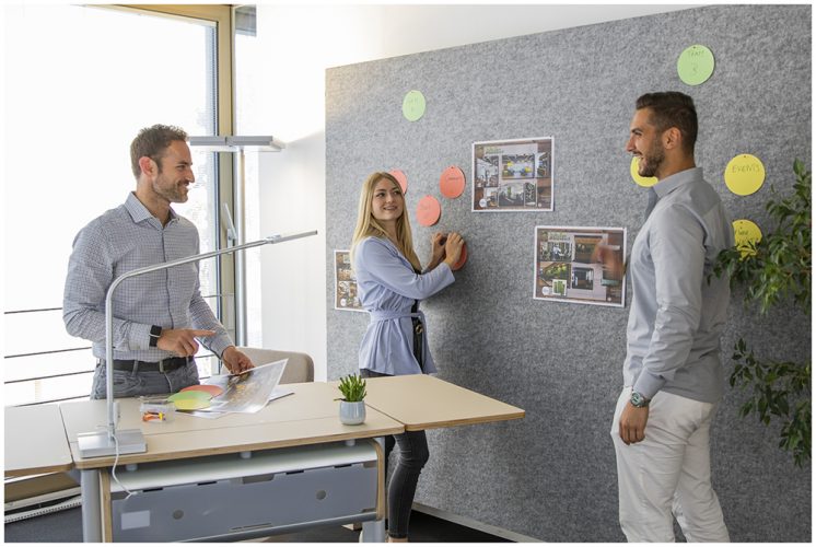 Team-Räume: Agile und wandelbare Räume für Einzelbüros, Teams oder Projektgruppen